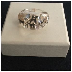Louis Vuitton Clear Inclusion Ring
